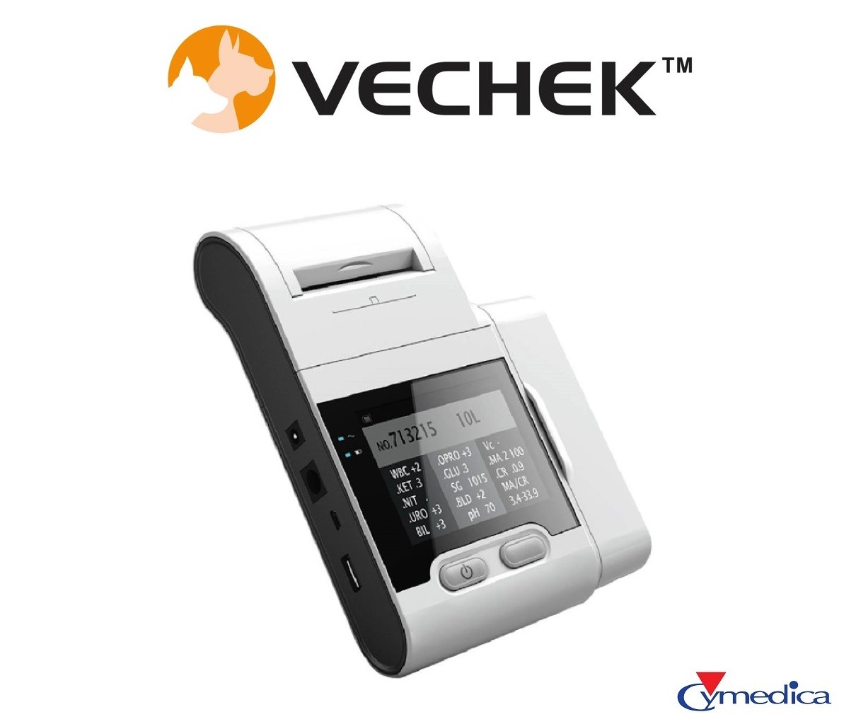 Veterinární analyzátor moči VECHEK™ VUR-200 – komplexní vyšetření moči