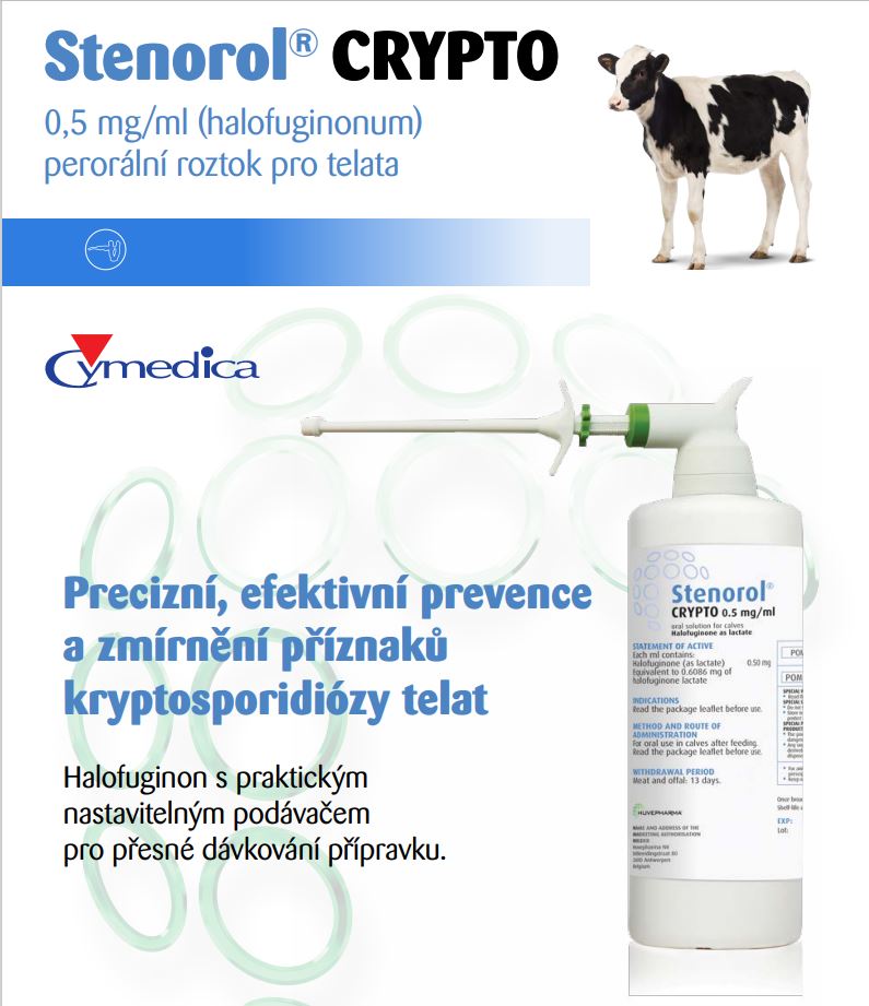 Stenorol® CRYPTO 0,5 mg/ml, perorální roztok pro telata