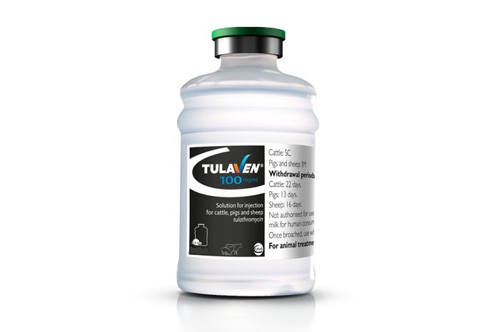 TULAVEN 100mg/ml, injekční roztok pro skot, prasata a ovce