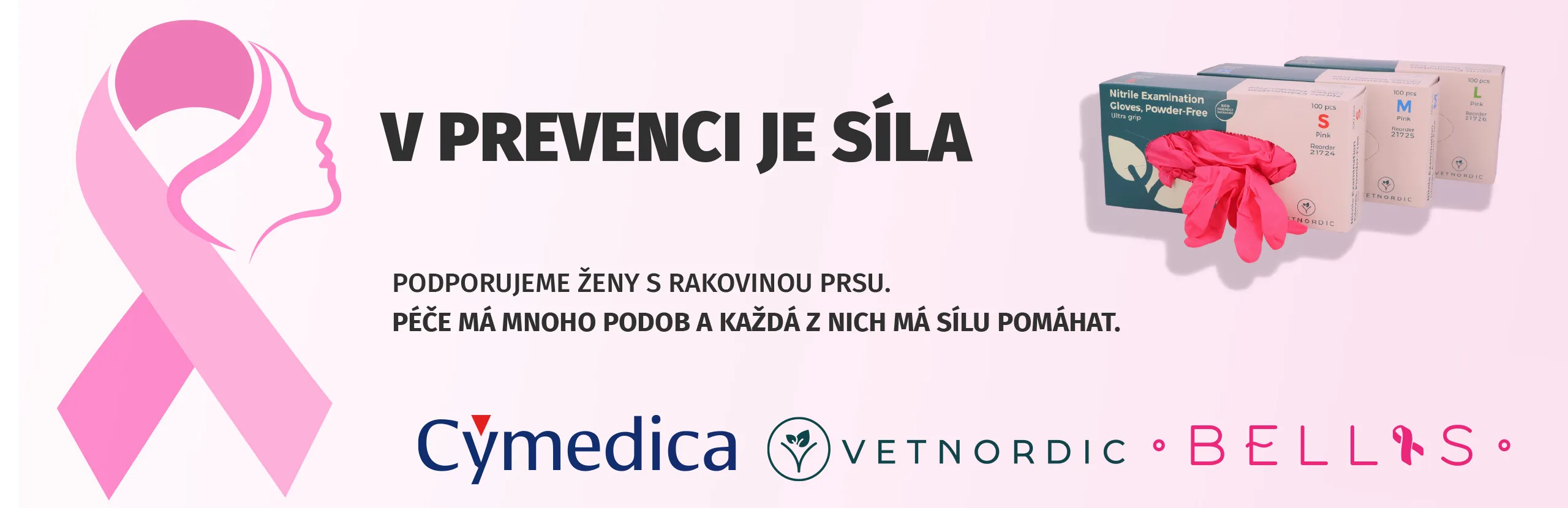 růžová pro sílu cymedica